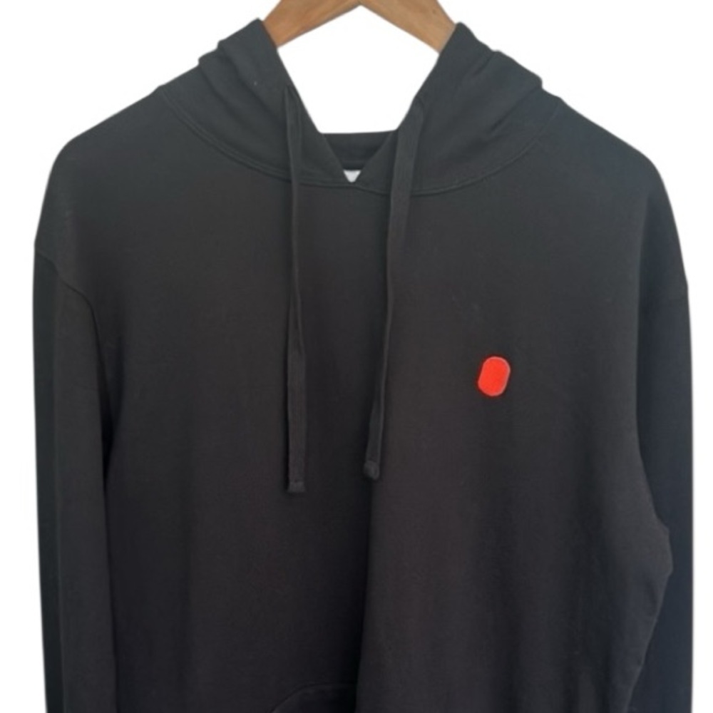 KOTN Men’s Black Cotton Pullover Hoodie Size M Made in Egypt